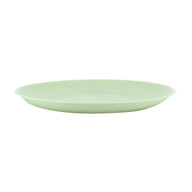 Assiette Réutilisable Durable PP Minéral Vert Ø23,5cm (6 Utés)