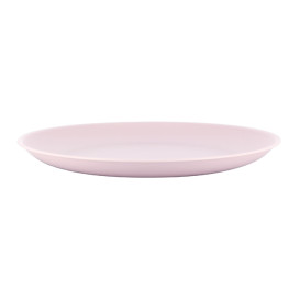 Assiette Réutilisable Durable PP Minéral Rose Ø23,5cm (6 Utés)