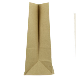 Sac en papier KRAFT sans anses 50g/m² 18+12x29cm (25 Unités)