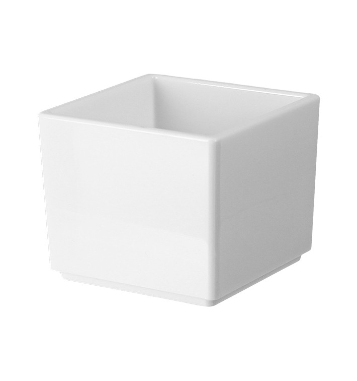 Bol Dégustation Durable SAN ‘"Cube" Blanc 65ml (6 Utés)