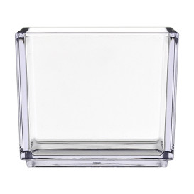 Bol Dégustation Durable SAN "Cube " Transparent 65ml (72 Utés)