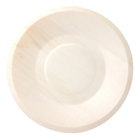 Assiette en Bois Ronde Ø19cm (200 Utés)