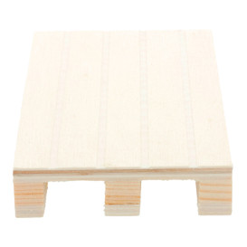 Plateau Mini Palette en Bois 13x8x2cm (40 Utés)