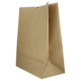 Sac en papier Kraft sans anses 50g/m² 22+12x30cm (1000 Utés)