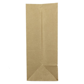 Sac en papier Kraft sans anses 50g/m² 22+12x30cm (1000 Utés)