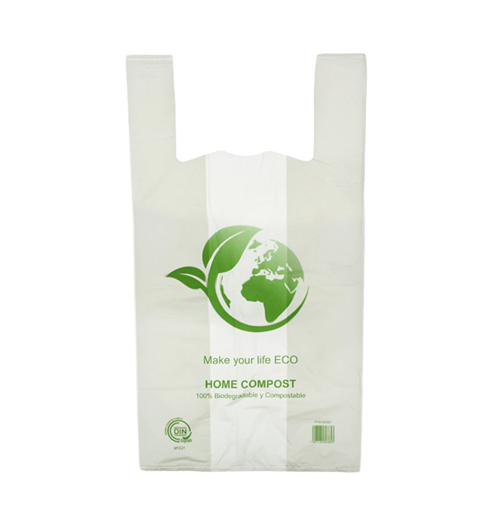 Sac à Bretelles Bio Home Compost 55x60 cm (100 Utés)