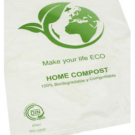 Sac Plastique Block Bio Home Compost 23x33,5cm (100 Utés)