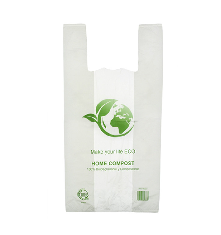 Sac à Bretelles Bio Home Compost 40x50 cm (100 Utés)