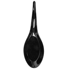 Cuillère Dégustation Plastique Noir 12cm (100 Utés)