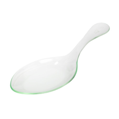 Cuillère Dégustation Plastique Water Green 10,3cm (144 Utés)