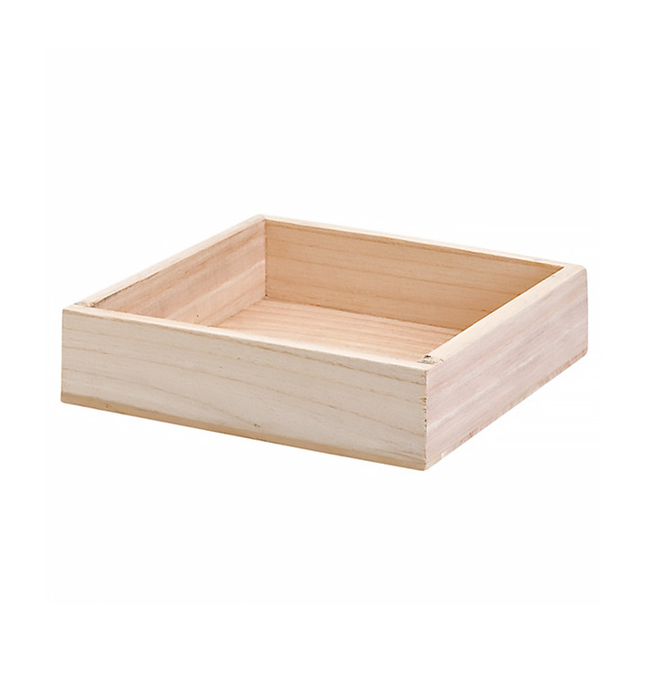 Houten Etalerende Box 37x21x5cm (1 stuk) 