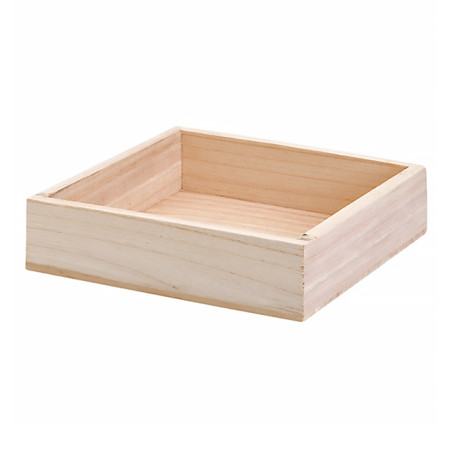 Houten Etalerende Box 37x21x5cm (16 stuks)