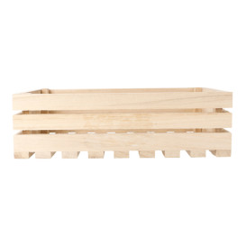 Caisse Présentation en Bois 20,3x15,2x6cm (1 Uté)