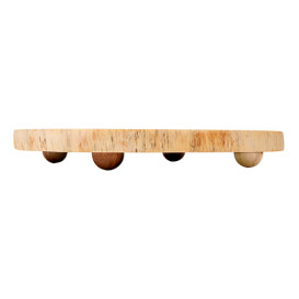 Plateau Rond Présentation en Bois Ø305x35mm (1 Uté)