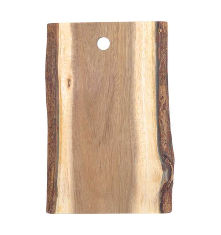 Plateau Rectangulaire Présentation en Bois 305x203x19mm (1 Uté)