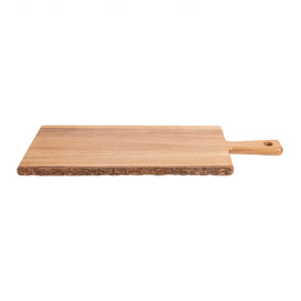 Houten bediening schotel met Hendel 56x20,3x1,9cm (1 stuk) 