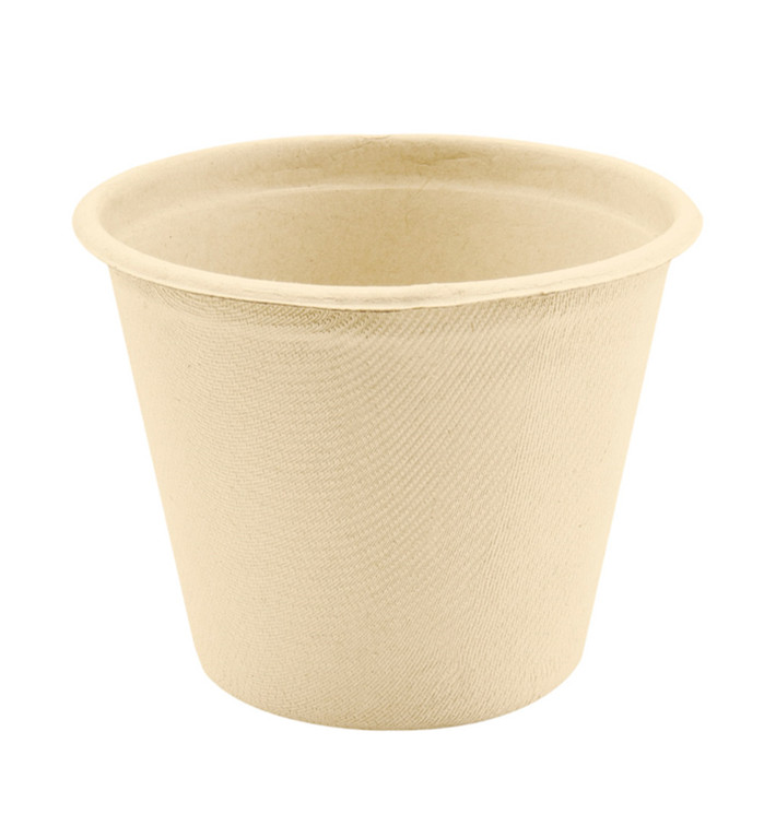 Suikerriet Container Naturel Ø9,5cm 425ml (50 stuks) 