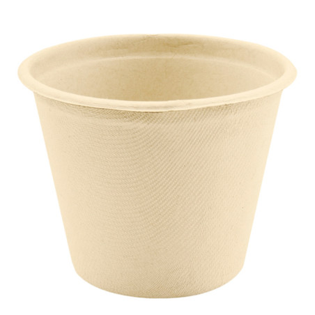 Suikerriet Container Naturel Ø9,5cm 425ml (50 stuks) 