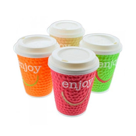 Gobelet Carton "Enjoy" 9Oz/270 ml Ø8,0cm (30 Unités)