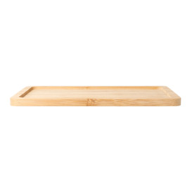 Plateau Cocktail en Bambou Naturel 20,5x12,5x1cm (1 Uté)