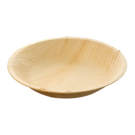 Bol Rond en Feuilles de Palmier Ø18x3,5cm (25 Unités)