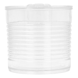 Boîte de Conserve Transparente PS 220ml Ø7,4x7cm (20 Utés)