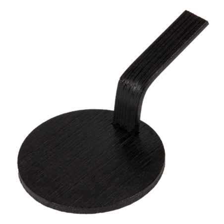 Mini Pelle Bambou Noire Pour Tapas Ø5 cm (100 Utés)