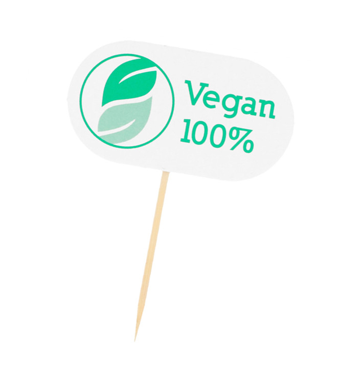 Pique Marqueur Vegan 8 cm (100 Utés)