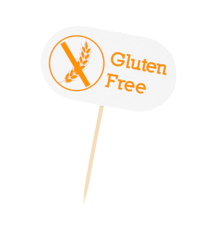 Pique Marqueur Gluten Free 8 cm (100 Utés)