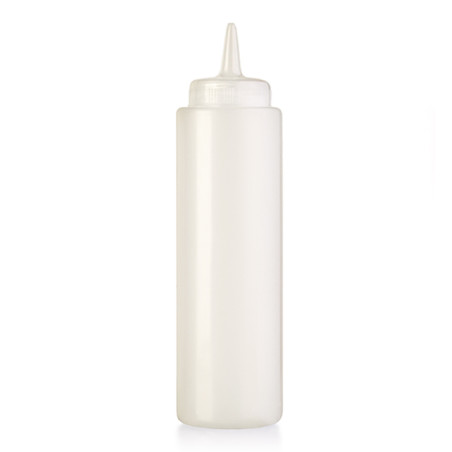 Bouteille pour Sauces Plastique Translucide 240ml (6 Utés)