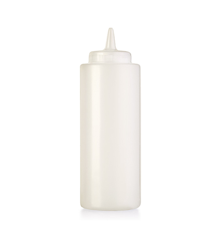 Bouteille pour Sauces Plastique Translucide 360ml (72 Utés)