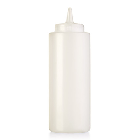 Bouteille pour Sauces Plastique Translucide 360ml (72 Utés)