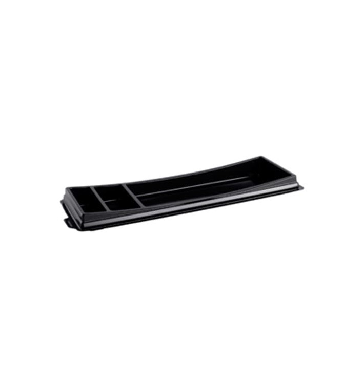 Plateau Sushi Noir 263x91mm 