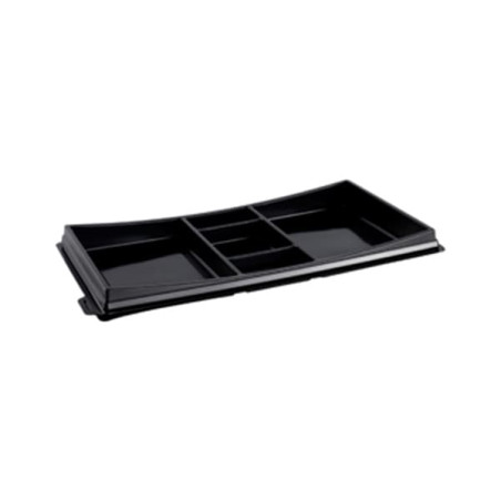 Plateau Sushi Noir 273x151mm (10 Unités)