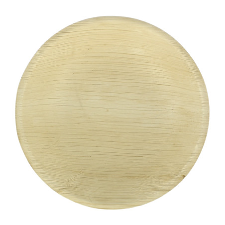 Bol Rond en Feuilles de Palmier Ø18cm (25 Unités)