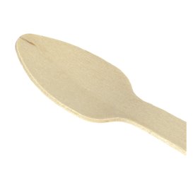 Mini Cuillère en bois Eco 11cm (1.000 Unités)