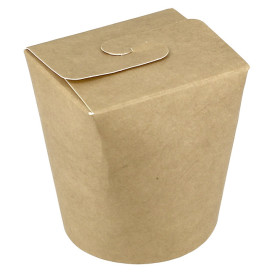 Boîte à Repas 100% ECO Effet Kraft 16Oz/480ml (50 Utés)