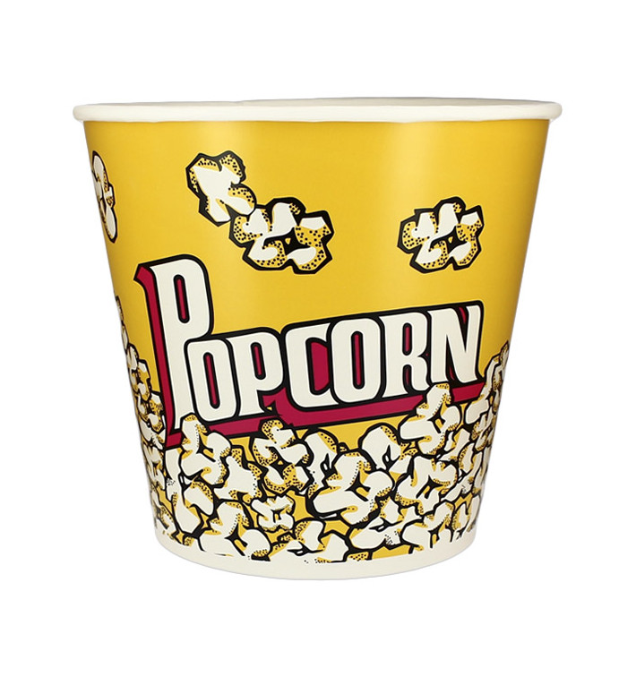 Seau Pop-Corn 5100ml 22.5x16x21cm (50 Unités)