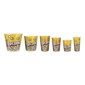 Seau Pop-Corn 3900ml 18,1x14,2x19,4cm (300 Utés)