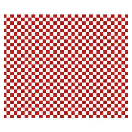 Papier Ingraissable Rouge 28x33cm (4000 Utés)