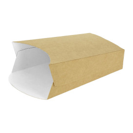 Papieren Container voor frietenkraft groot maat 8,2x3,3x14,9cm (400 stuks)