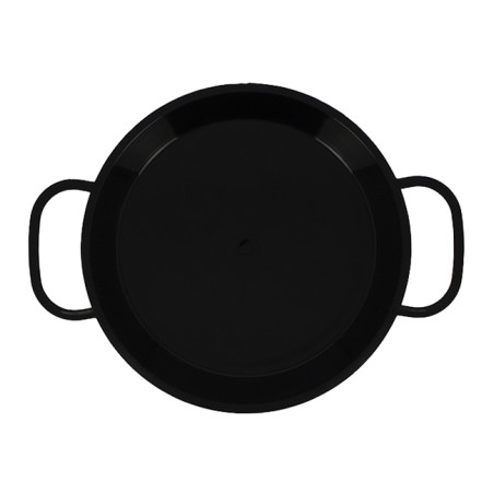 Paella Dégustation en PP Noire Ø15cm (6 Utés)