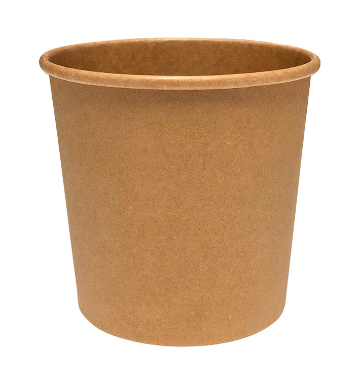 Kraft Kartonnen Pot 12Oz/350ml (25 Stuks)