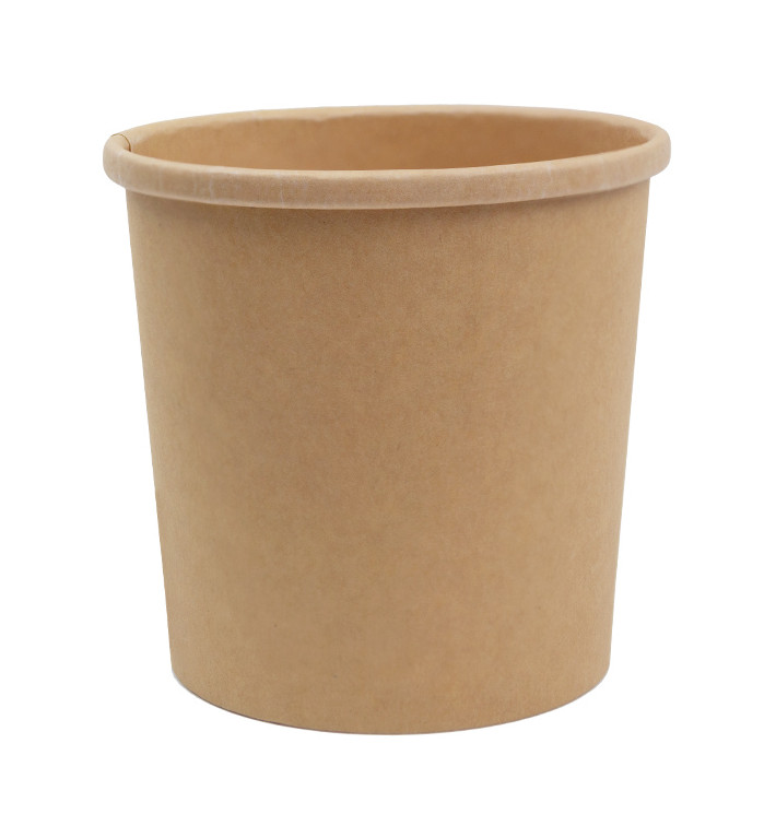 Kraft Kartonnen Pot 16Oz/450ml (50 Stuks)