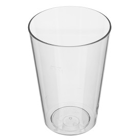 Plastic Pint glas PS Herbruikbaar 420ml (5 stuks) 
