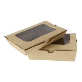 Barquette carton Premium 21x13x3,5cm 730ml (25 Utés)