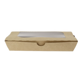 Barquette carton Premium 21x13x3,5cm 730ml (25 Utés)