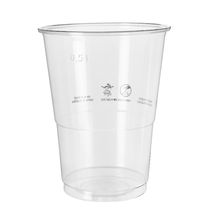 Verre Plastique PP Transparent 650ml (1.000 Utés)