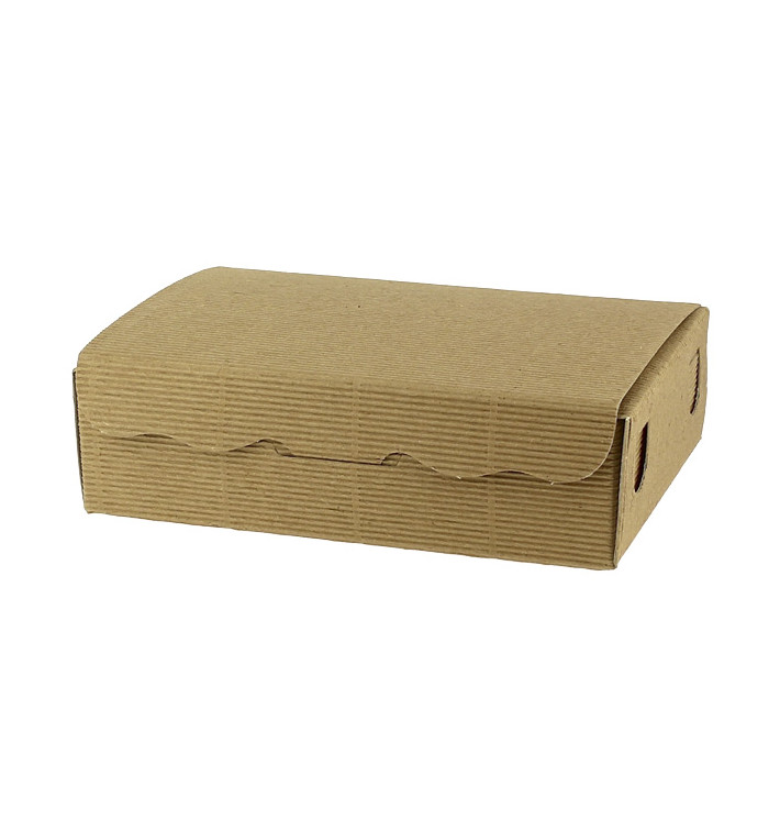 Boîte Chocolats et Bonbons Kraft 20x13x5,5cm 1000g (100 Utés) 