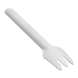 Fourchette en Canne à Sucre Blanc 16cm (1.000 Utés)